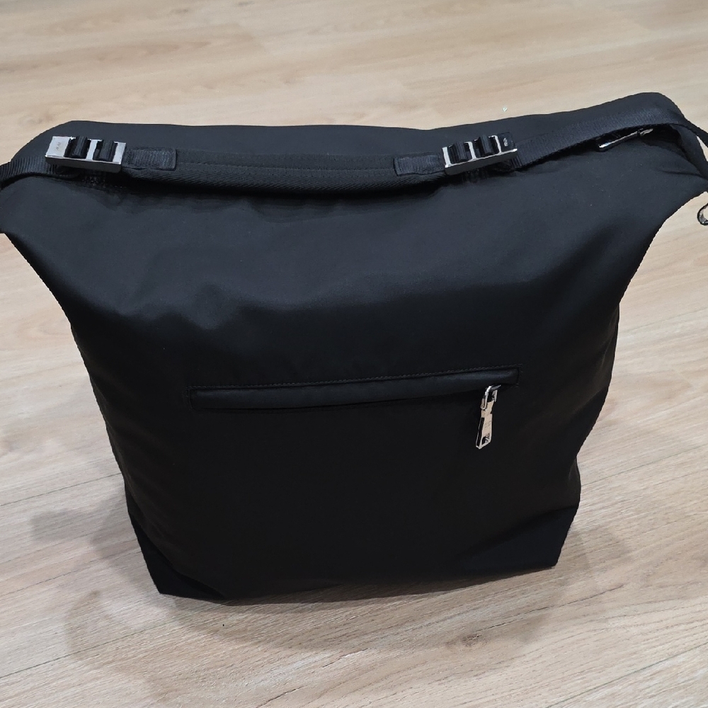 Prada Patch Zip Messenger Tessuto Bag